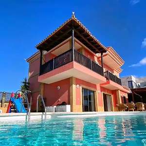 Luxury 5 Star Violetta With Amazing Sea View, Jacuzzi And Heated Pool San Agustín